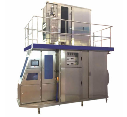 380V 테트라 팩 충전 라인 무균 카톤 충전기 PLC 제어