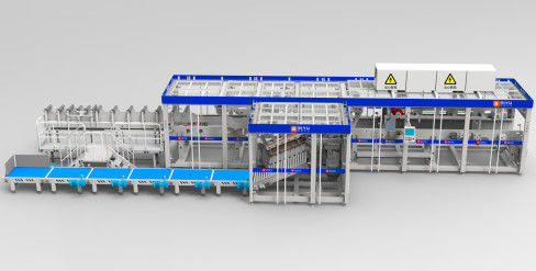 comprar Máquina horizontal de envoltura retráctil para botellas de agua de plástico de alta velocidad 220V online manufacture