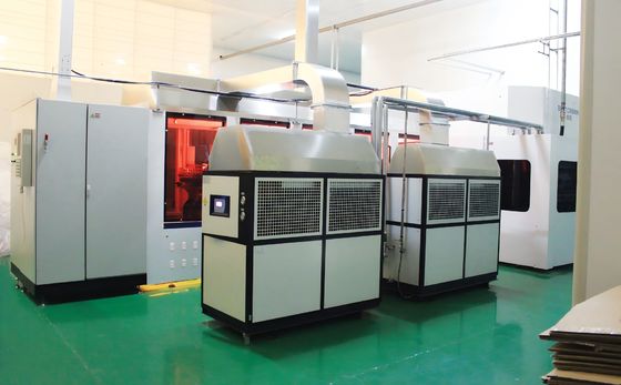 PLC Controlled Two-Stage Rotary Stretch Blow Molding Machine for Mineral Water 6 000 Bottles per Hour