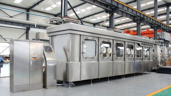 خرید دستگاه خط پرکن آب معدنی مونو بلاک سرد آسپتیک برای نوشیدنی بطری PET online manufacture