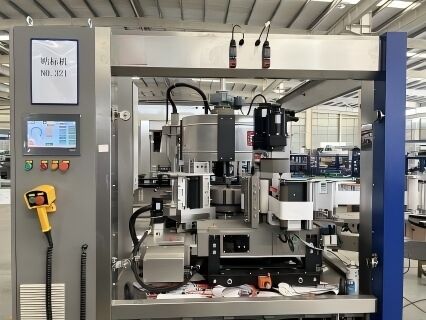 acheter Machine d'étiquetage à colle chaude électrique en plastique BOPP 304SS pour canettes de bière et bouteilles de vin online manufacture