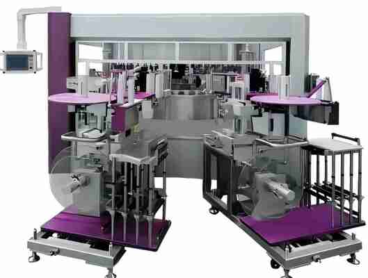 주문 중앙 윤활시스템을 가진 Beckhoff PLC 구동 자동 라벨러 online manufacture