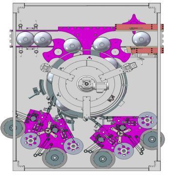 High Precision Automatic Sticker Labeler for Rectangular Plastic Containers