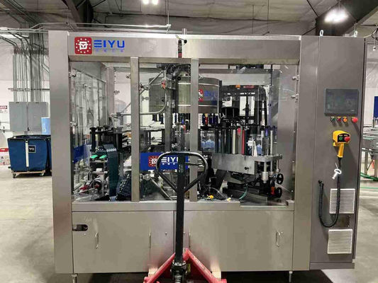 İyi bir fiyat. 220V Kendinden Yapışkanlı Sıcak Eriyik Yapıştırıcı Etiketleme Makinesi Çift Taraflı 500kg çevrimiçi