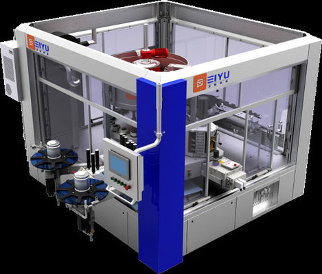 Buen precio Máquina etiquetadora de cola termofusible adhesiva de alta velocidad para línea de envasado posterior en línea