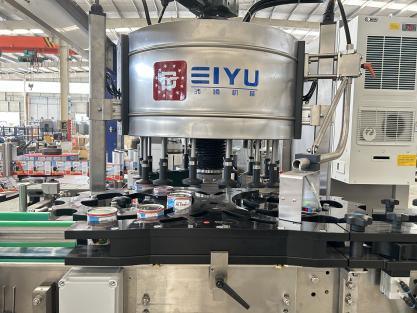 Good price 7mm-11mm PET Beer Bottle Hot Melt Labeling Machine Semi Auto For Round Square Bottles online