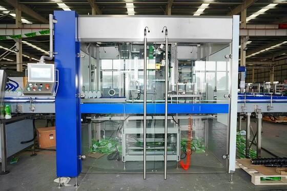 Buen precio Máquina aplicadora de etiquetas retráctiles para mangas PLC con pantalla táctil, 2.5KW, 300kg en línea
